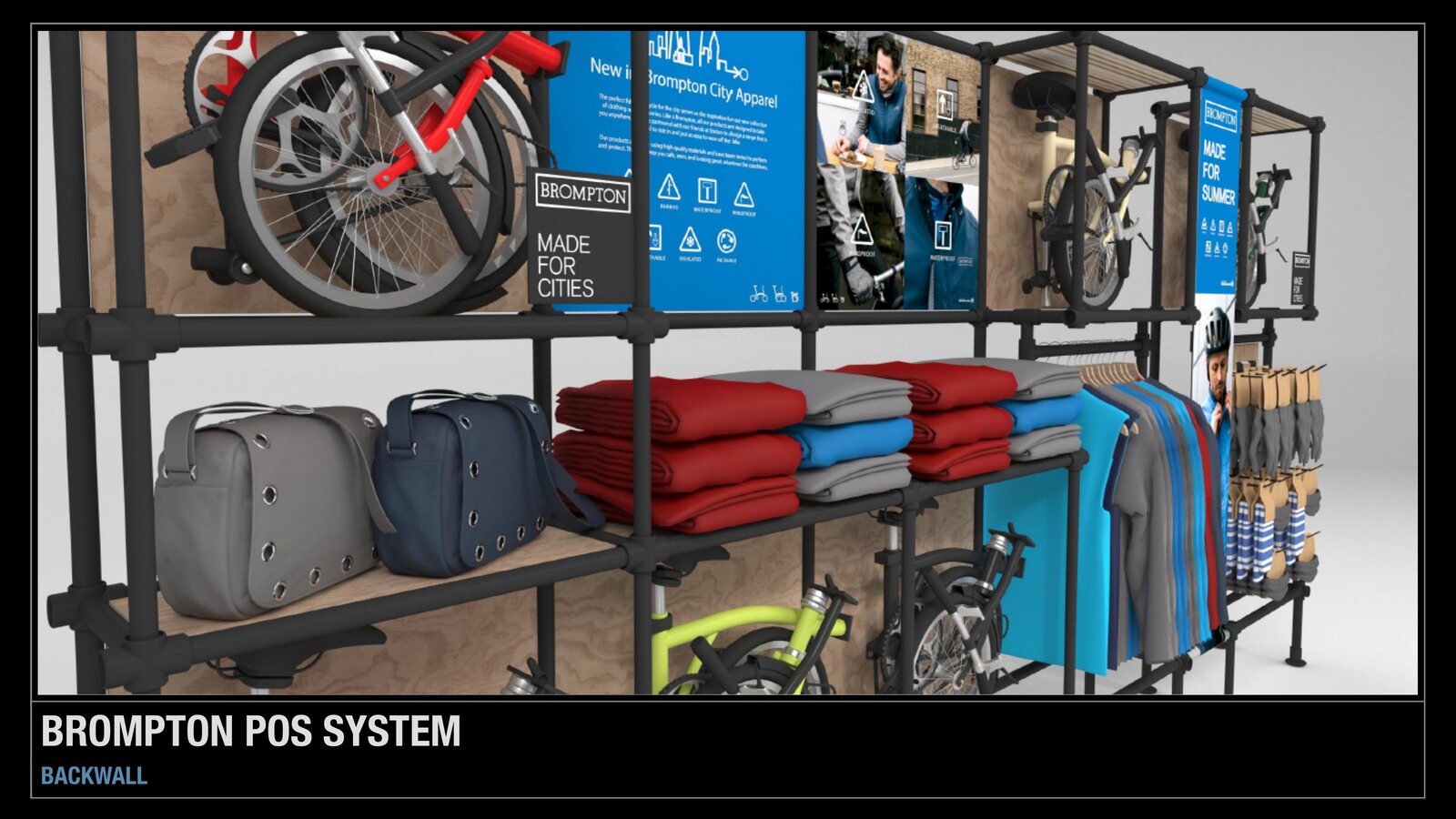 Brompton POS — backwall