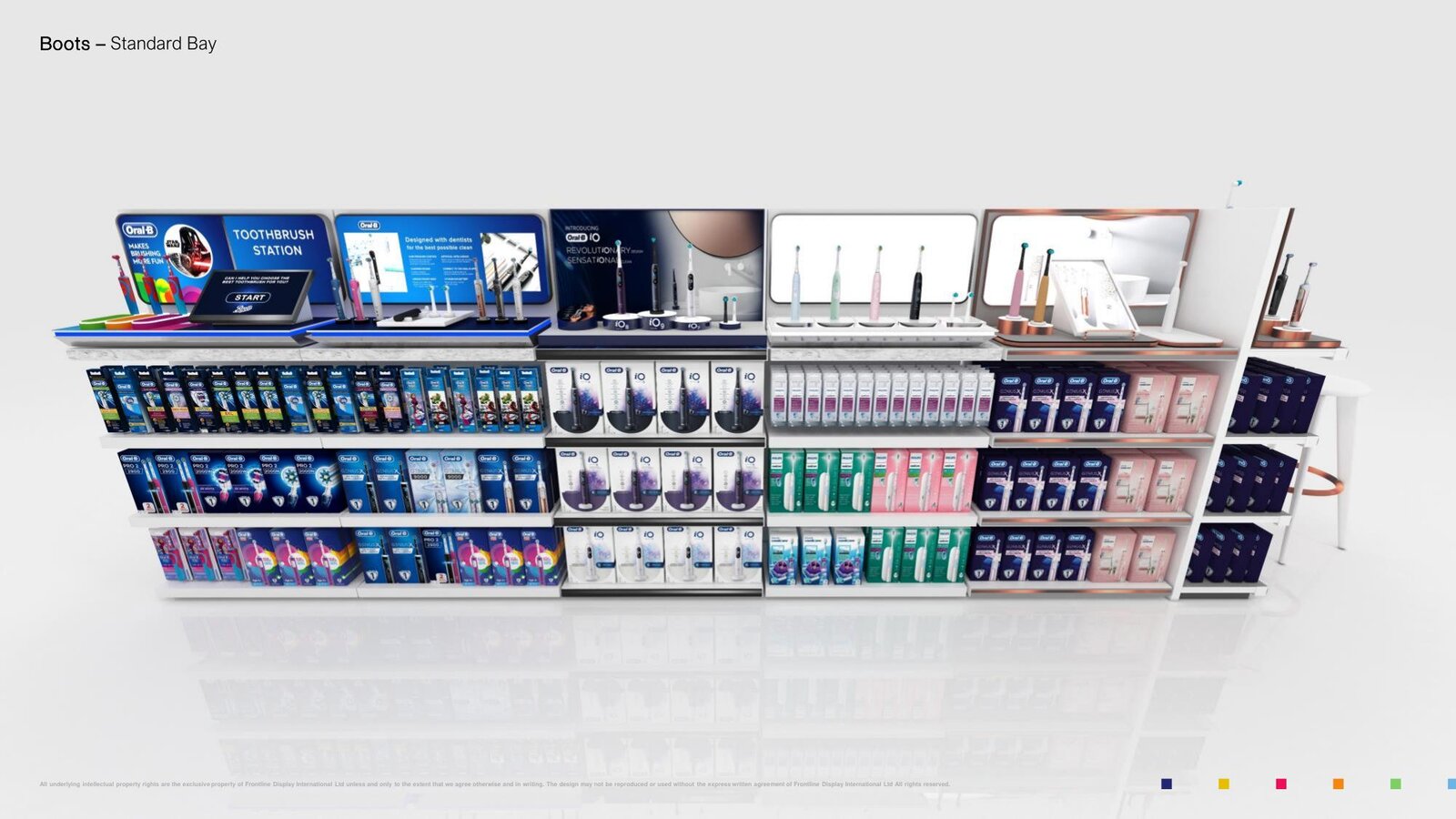 Oral B Boots standard bay