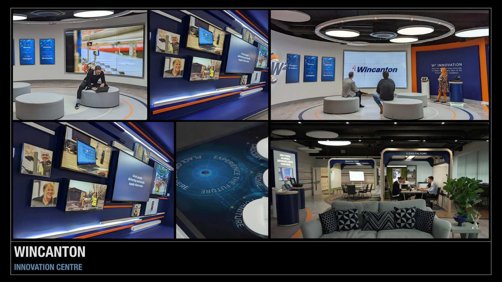 W2 Innovation Centre — screens